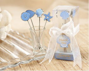 山西太原青饰缘创意结婚回礼 不锈钢水果叉套装四件套